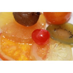 Assortiment tranches de fruits confits - Patisserie - fruits confits